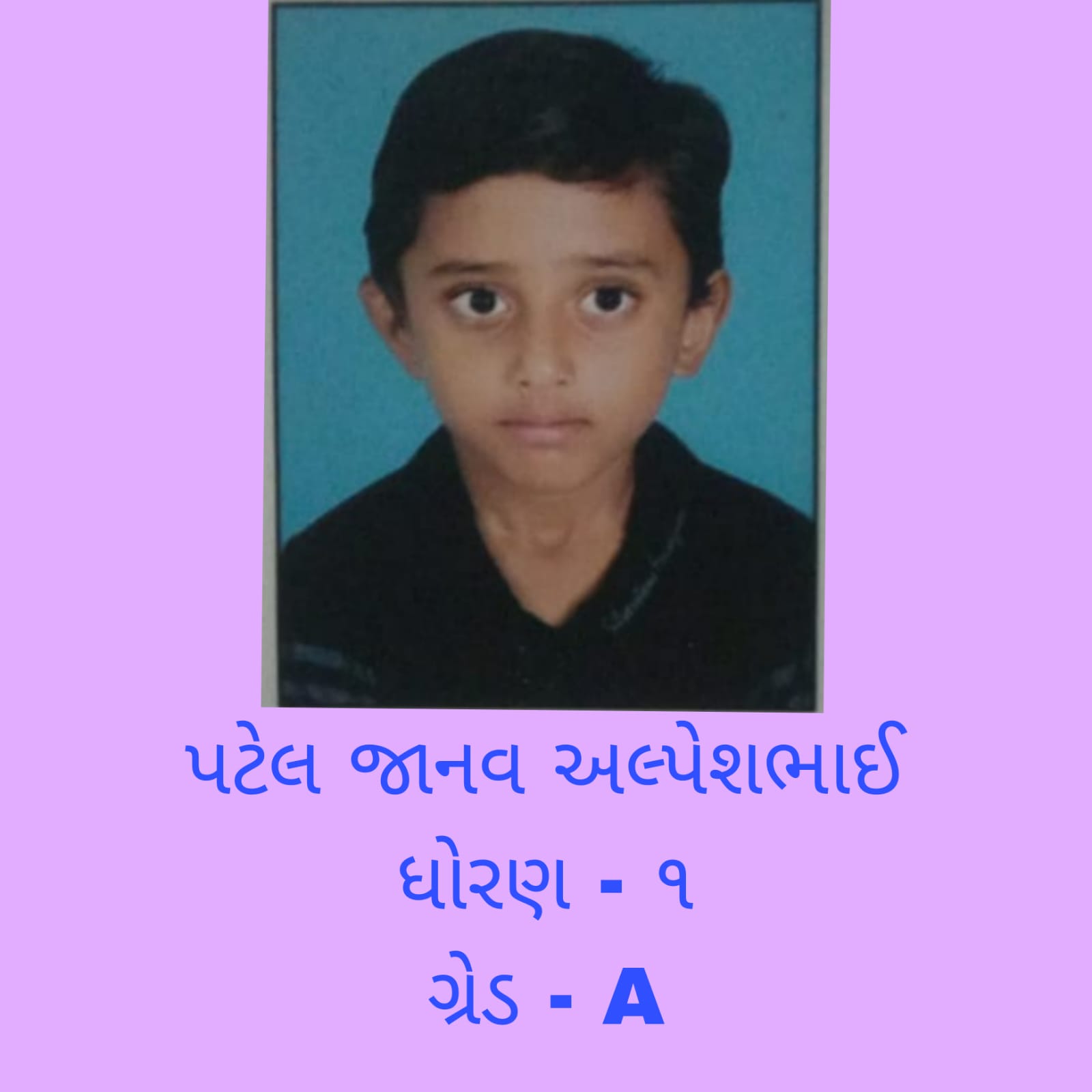 પટેલ જાનવ અલ્પેશભાઈ